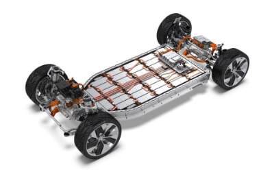 Electric car battery range
